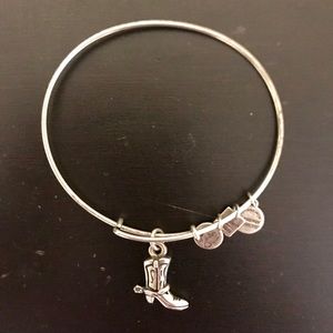 Alex and Ani Silver Cowboy bracelet